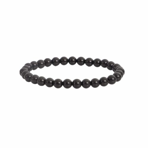 Bracelet Obsidienne 6mm