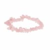 bracelet quartz rose baroque