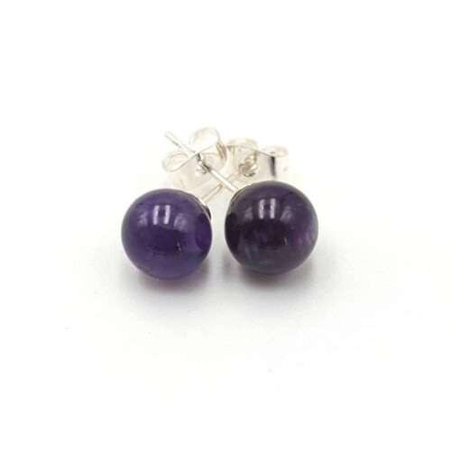 Boucles d'oreilles Améthyste