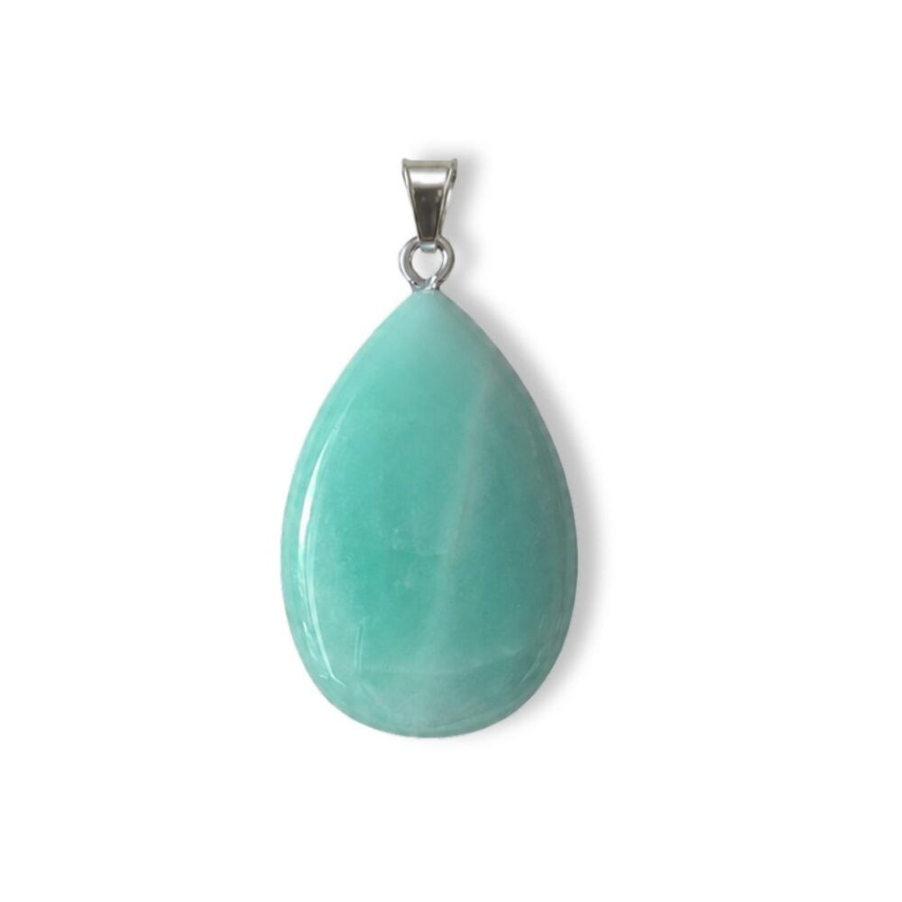 pendentif amazonite pierre naturelle