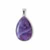 pendentif améthyste pierre naturelle