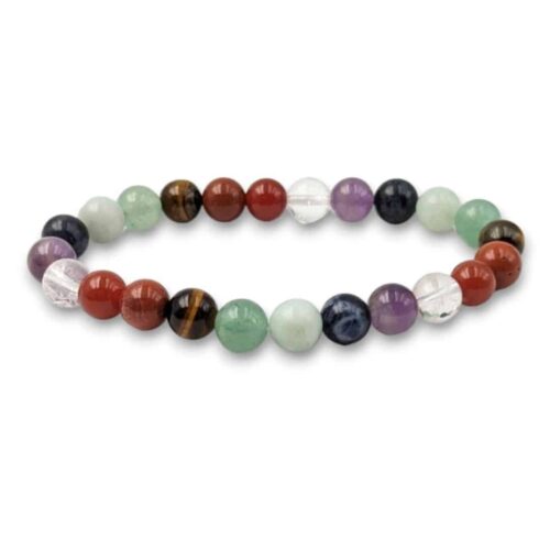 Bracelet 7 chakras 8mm