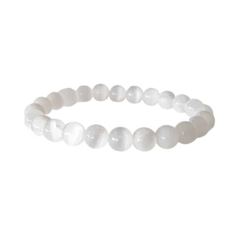 Bracelet Sélénite 8mm