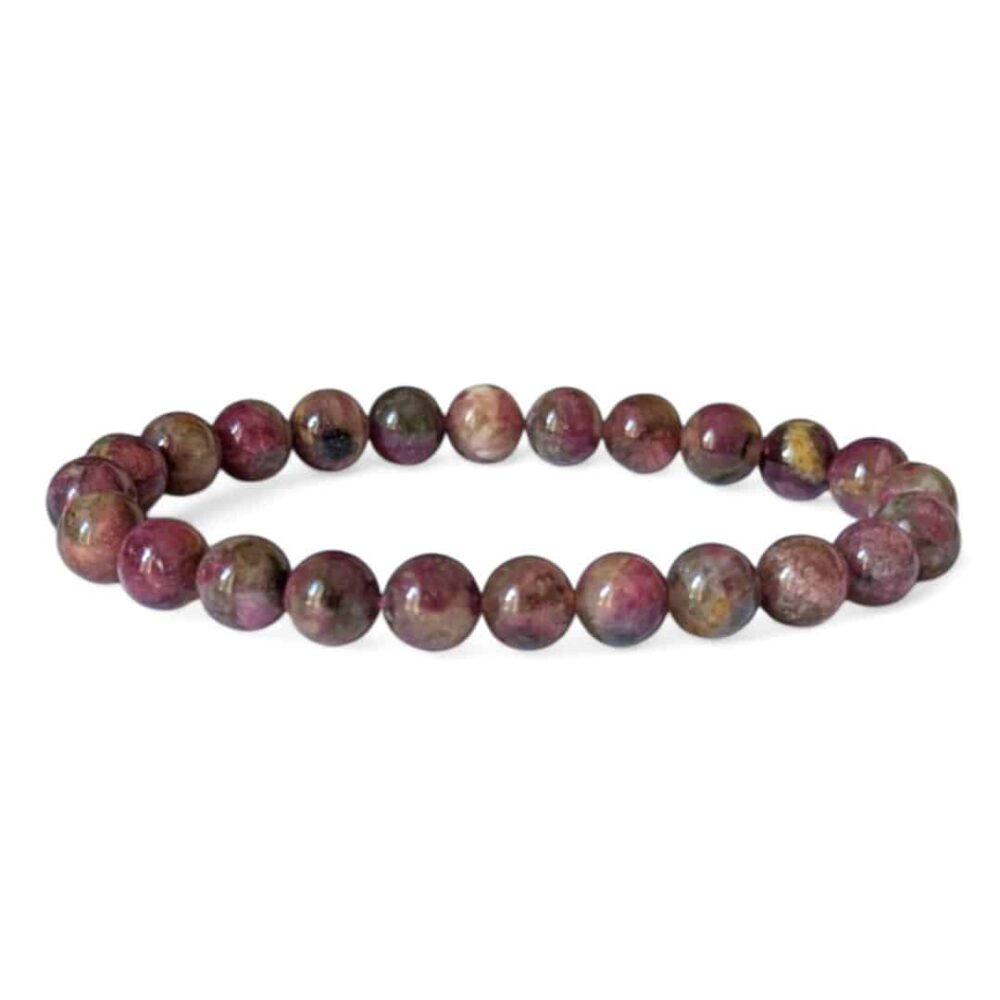 bracelet tourmaline melon d'eau 8mm