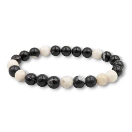 Bracelet Jaspe zèbre 8mm