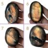 Galet de labradorite violette qualité Extra aux reflets violets intenses, pierre naturelle idéale pour favoriser la protection, l'ancrage et l'équilibre énergétique.