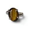 Bague argent 925 lapis lazuli naturelle sagesse et vérité