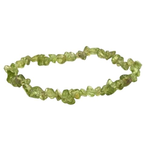 bracelet baroque péridot