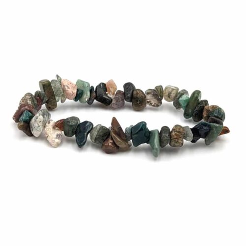Bracelet Agate Mousse baroque