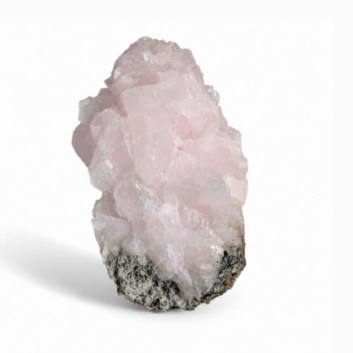 Manganocalcite brute de qualité aux cristaux roses naturels, parfaite pour la collection, la décoration ou profiter de ses vertus d'apaisement et d'amour de soi.