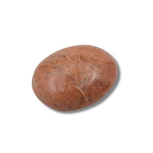 galet pierre de lune orange
