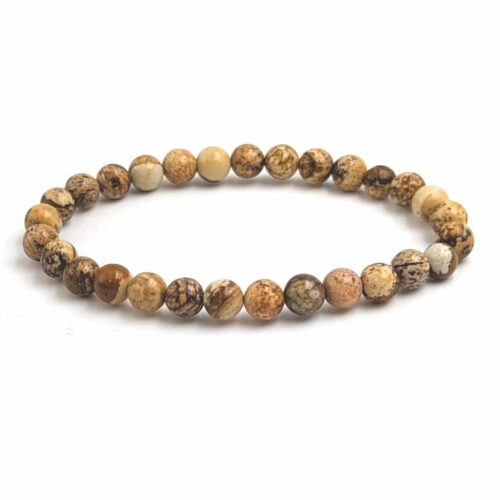 Bracelet Jaspe Paysage 6mm
