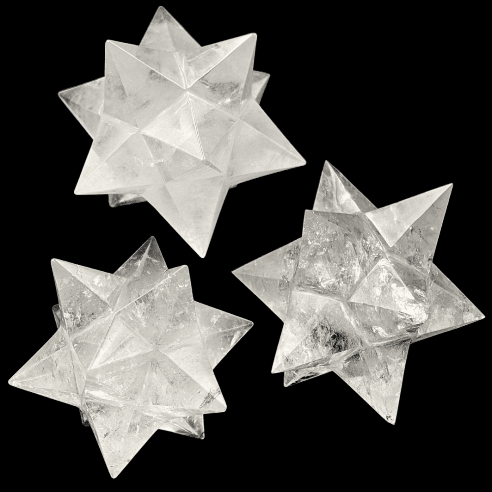 étoile de sirius en Cristal de roche (4)