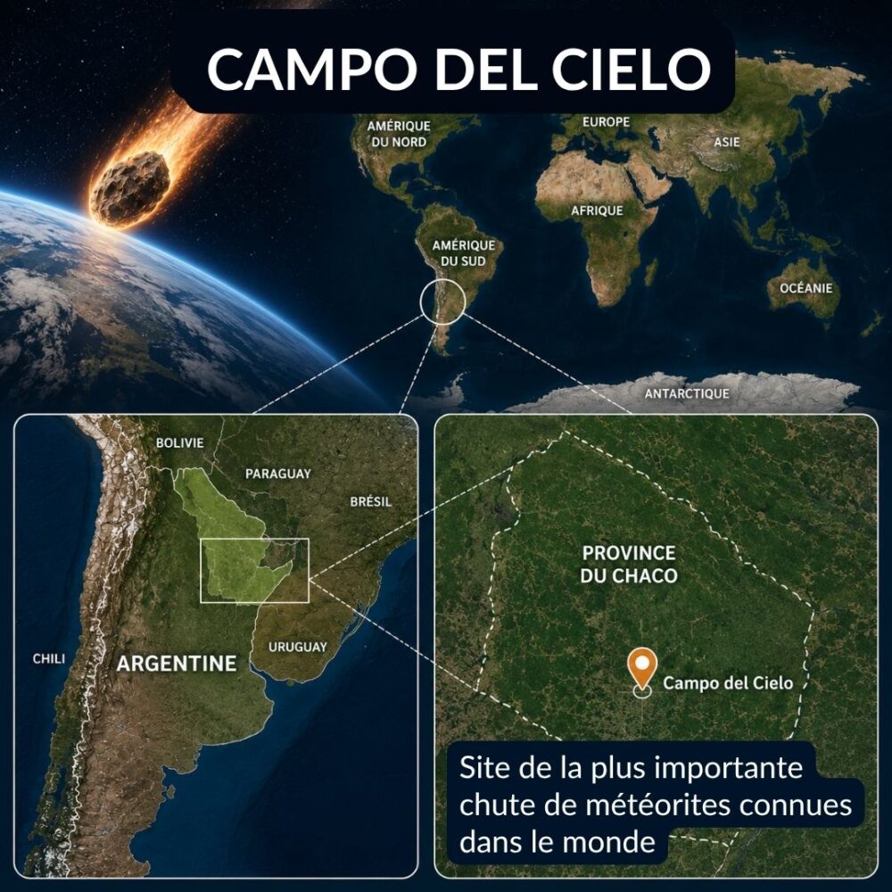météorite campo del cielo argentine