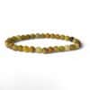 Bracelet en opale verte naturelle 6 mm, une pierre reconnue pour favoriser le renouveau, l'équilibre émotionnel et la sérénité au quotidien.