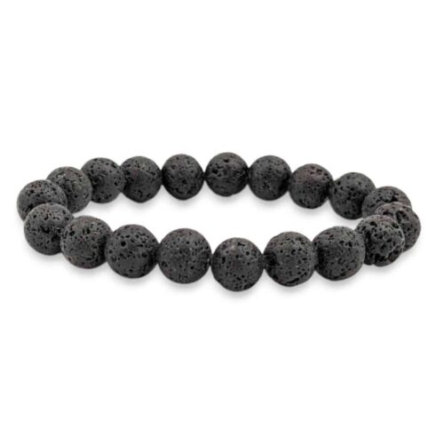 Bracelet pierre de lave 10mm