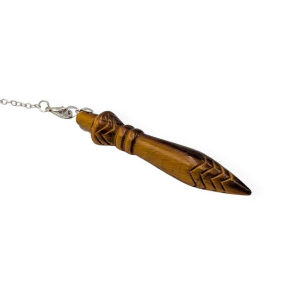 pendule thot oeil de tigre
