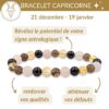 bracelet capricorne