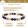 bracelet lion