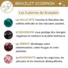 bracelet scorpion