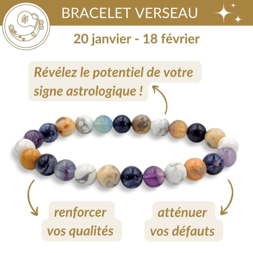 bracelet verseau