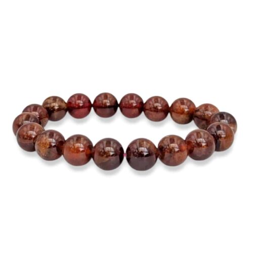 Bracelet Grenat Hessonite 10mm
