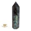 pointe labradorite 323g