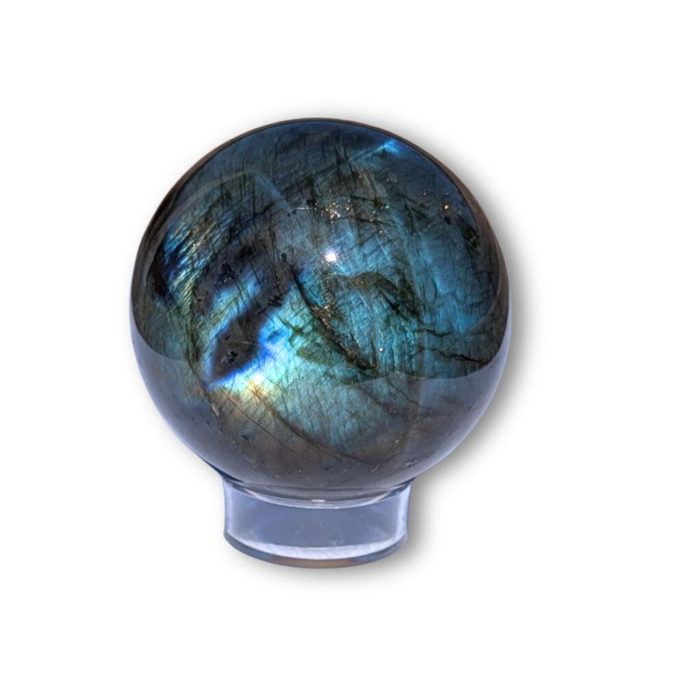 achat sphère labradorite