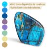 labradorite qualité exceptionnelle