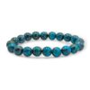 bracelet chrysocolle 10mm