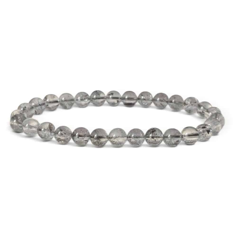 bracelet diamant herkimer 6mm