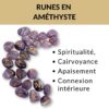 runes améthyste