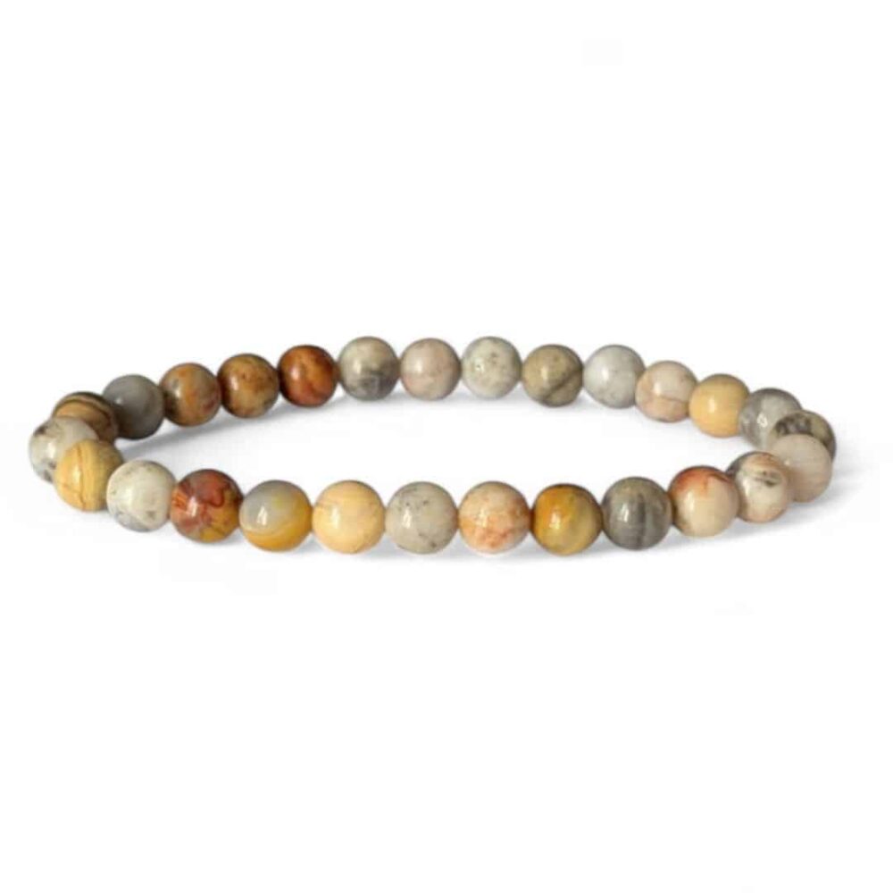 bracelet agate crazy lace 6 mm
