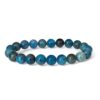 bracelet apatite bleue 10mm