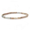 bracelet pierre de lune multicolore 4mm