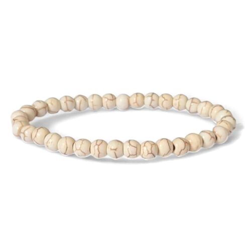 bracelet magnesite 6mm
