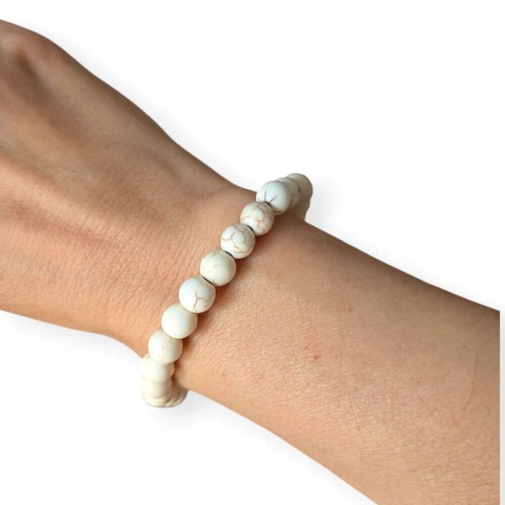 bracelet magnesite 8mm