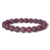 bracelet rubis 10mm