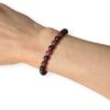 bracelet spinelle rouge 6m