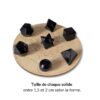 7 solides obsidienne
