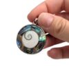 pendentif shiva et ormeau
