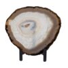 tranche d'agate naturelle 16x15cm