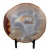 tranche d'agate naturelle 20x19cm n°2