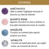 pierres sommeil bienfaits endormissement calme mental relaxation nuits paisibles sommeil profond