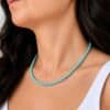 Acheter un collier en amazonite, c'est choisir un bijou en pierre naturelle élégant qui apporte une touche authentique à votre style. Le amazonite est traditionnellement apprécié en lithothérapie pour favoriser l'apaisement, l'expression des émotions et l'harmonie intérieure, faisant de ce collier une belle idée cadeau ou un plaisir à s'offrir.