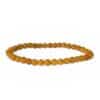 Bracelet en ambre naturel 4 mm de qualité AA, composé de perles soigneusement sélectionnées pour leur transparence, leurs nuances chaleureuses et leur qualité exceptionnelle.