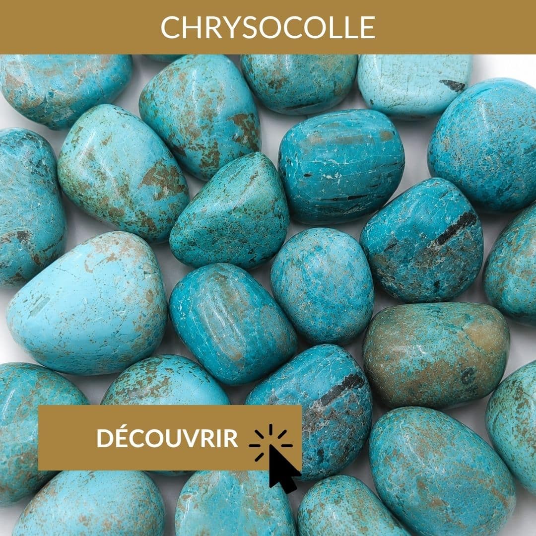 chrysocolle pierre pour débloquer la parole