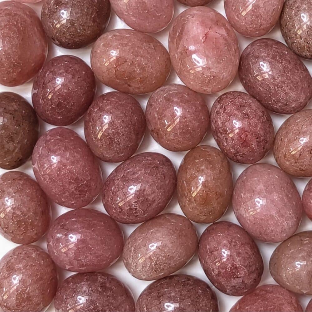 quartz fraise pierre naturelle